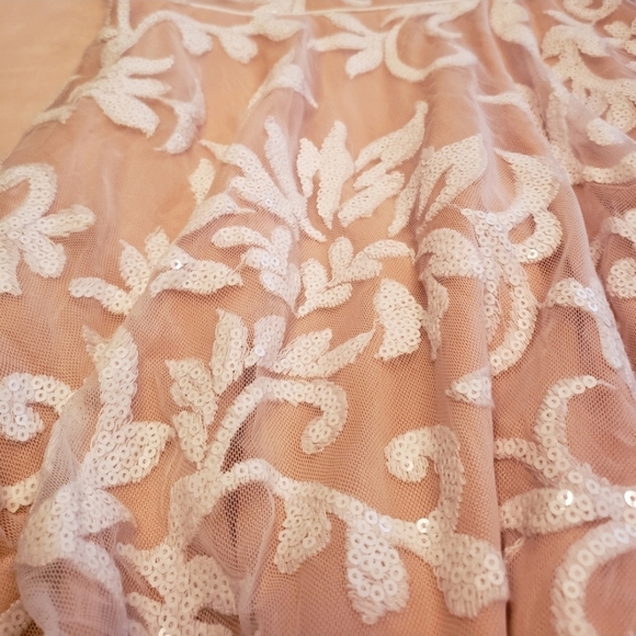 Jodi Kristopher Spaghetti Strap Sequined Dress 5 - Picture 4 of 7